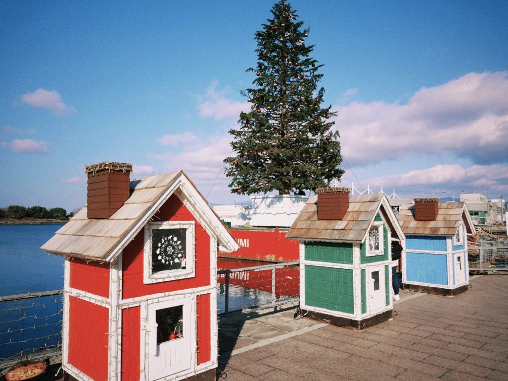 聖誕節的函館金森倉庫