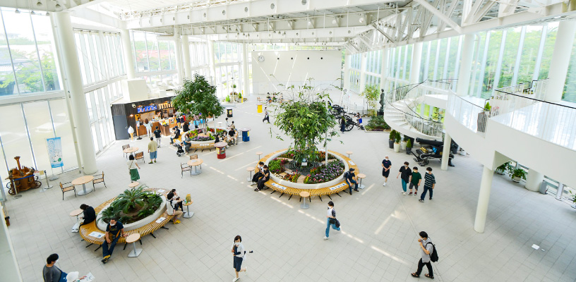 五稜郭塔一樓中庭